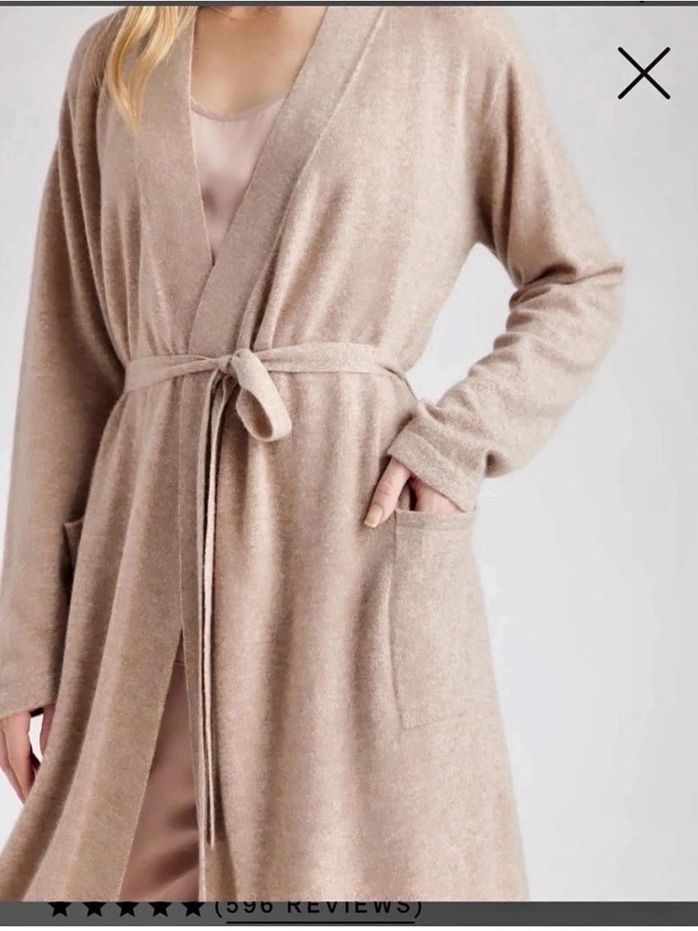 NWTAGS Quince Mongolian Cashmere Robe ✨EUC✨ Super Soft & Luxurious!
